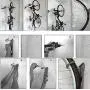 Faswin Bike Wall Mount Hook Rack Holder Space Saving Vertical Hanger Bicycle Storage System, Set of 2 Faswin Bike Wall Mount Hook Rack Holder Space Saving Vertical Hanger Bicycle Storage System, Set of 2