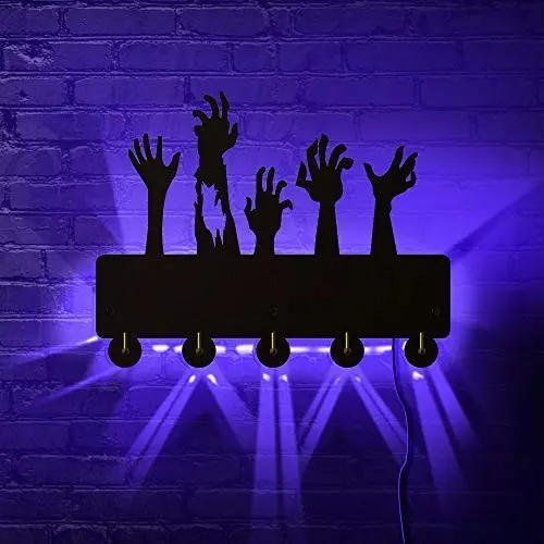 Creative Zombie Hands Terror Atmosphere Design Household Decor Coat Bags Clothes Hook Hanger Keys Holder Gift Creative Zombie Hands Terror Atmosphere Design Household Decor Coat Bags Clothes Hook Hanger Keys Holder Gift
