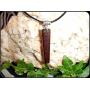 Pendant Necklace handcrafted from Snakewood with Tibetan Silver hanger