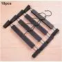 10pcs Coat Holder Hotel Multi Use Trousers Practical Hanging Anti Slip Wardrobe Clothes Hanger Strong Load Capacity Movable Clip 10pcs Coat Holder Hotel Multi Use Trousers Practical Hanging Anti Slip Wardrobe Clothes Hanger Strong Load Capacity Movable Clip