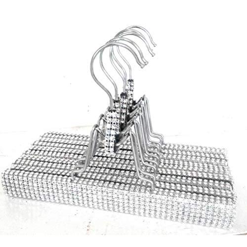 Silver Pant Hangers (set of 10)