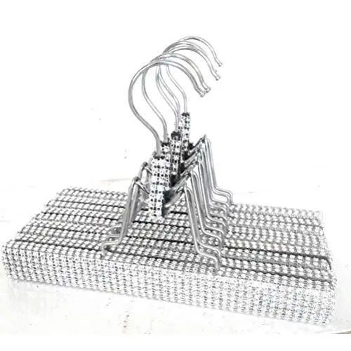 Silver Pant Hangers (set of 10)