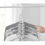 HJYPYJ Magic Hanger,6 in 1 Multifunctional Hangers,Multi-Layer Folding Hangers,Space-Saving Organizer Hanger Not Easily Deformed/As Shown / 34x33x28cm