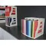 Paper Rack, Ring Binder Filing Stand, 12x12 Scrapbook Crate, Lever Arch Cube, Office Desktop Storage Organizer, LP Boxes Vinyl Record Holder, Holds Over 50 Albums Paper Rack, Ring Binder Filing Stand, 12x12 Scrapbook Crate, Lever Arch Cube, Office Desktop Storage Organizer, LP Boxes Vinyl Record Holder, Holds Over 50 Albums