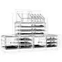 Felicite Home Acrylic Jewelry and Cosmetic Storage Boxes Makeup Organizer Set, 4 Piece Felicite Home Acrylic Jewelry and Cosmetic Storage Boxes Makeup Organizer Set, 4 Piece