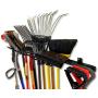 StoreYourBoard Omni Tool Storage Rack, Compact, Wall Mount Tools Home and Garage Storage System, Steel Gear Hanger