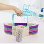 Lucky Fitness 1pcs plastic organizer clothes hanger holder stacker storage rack home storage organza tion hangers Lucky Fitness 1pcs plastic organizer clothes hanger holder stacker storage rack home storage organza tion hangers