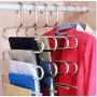 5pcs 5 Layers S Shape Multifunctional Clothes Hangers Pants Storage Hangers Cloth Rack Multilayer Storage Cloth Hanger Decoration 5pcs 5 Layers S Shape Multifunctional Clothes Hangers Pants Storage Hangers Cloth Rack Multilayer Storage Cloth Hanger Decoration