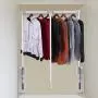 GOTOTOP Wardrobe Hanger, Aluminum Closet Storage Organizer Clothes Hanger Adjustable Pull-Down Closet Rod Wardrobe Lift Organizer (600-830mm) GOTOTOP Wardrobe Hanger, Aluminum Closet Storage Organizer Clothes Hanger Adjustable Pull-Down Closet Rod Wardrobe Lift Organizer (600-830mm)