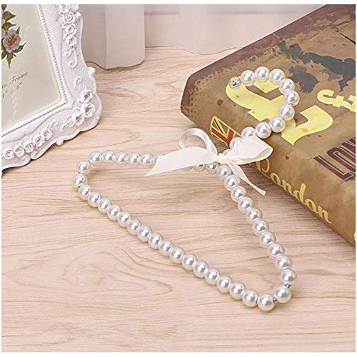 5pcs Plastic Pearl Beaded Bow Clothes Dress Coat Hangers, Wedding Kid Children Pet Dog Cat Save-Space Stage Ganizer 5pcs Plastic Pearl Beaded Bow Clothes Dress Coat Hangers, Wedding Kid Children Pet Dog Cat Save-Space Stage Ganizer