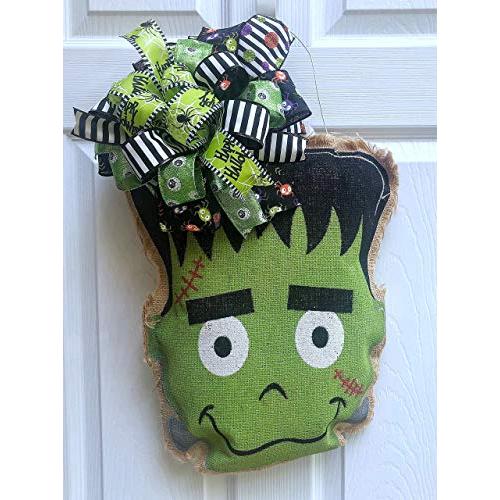Frankies Girl Halloween Door Hanger