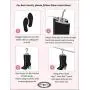 Boot Organizer: The Boot Rack Garment & Boot Rack - Fits in Most Closets (The Boot Rack with 6 Gripz Hangers)