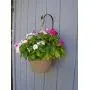 "ABC Products" - All-Purpose ~ 6 Inch Flat - Wrought Iron - All-Purpose Hanger - Plant Hanger And Wall Hanging Hook - Use Indoor or Outdoor (Matte Black Finish - Curve Back Hook On The End) "ABC Products" - All-Purpose ~ 6 Inch Flat - Wrought Iron - All-Purpose Hanger - Plant Hanger And Wall Hanging Hook - Use Indoor or Outdoor (Matte Black Finish - Curve Back Hook On The End)
