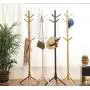 Angels home Coat Stand Solid Wood Hanger Floor Coat Rack Cloths Rack Hat Coat Rack Creative Furniture Clothes Shelf Wooden Hanger Bedroom Drying Rack (Color : C) Angels home Coat Stand Solid Wood Hanger Floor Coat Rack Cloths Rack Hat Coat Rack Creative Furniture Clothes Shelf Wooden Hanger Bedroom Drying Rack (Color : C)