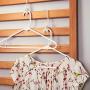 HANGERWORLD 20 White 16inch Plastic All Purpose Coat Clothes Garment Pant Skirt Bar Hangers Loop Hooks