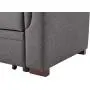 LILOLA Lucca Gray Linen Reversible Sleeper Sofa Storage Chaise LILOLA Lucca Gray Linen Reversible Sleeper Sofa Storage Chaise