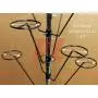 10 Layers Revolving Hat Floor Rack Hanger Retail Store Display Clothes Hang-BLK 10 Layers Revolving Hat Floor Rack Hanger Retail Store Display Clothes Hang-BLK