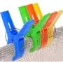 COJOY 8pcs 4.7" Durable Large Beach Towel Clips Plastic Clothespins Clothes Pegs Pins Clothes Hanger Clamp COJOY 8pcs 4.7" Durable Large Beach Towel Clips Plastic Clothespins Clothes Pegs Pins Clothes Hanger Clamp