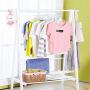 Clothes Hangers Space Saving Hangers Multi-Function Plastic Cascading Hanger Non Slip with Drying Rack Use for Home Wardrobe Dorm Apartment (White)