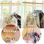 Multifunction 3D Space Saver Wonder Magic Clothes Hanger Rack Clothing Hook Closet Organizer 10pcs