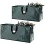 Elf Stor Bag for Christmas Tree Storage, (2) Large Bags - Green