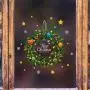 Artificial Christmas Wreath with Pine Cones, Christmas Wreath Garland Ornaments for Garland Entrance Hanger Christmas Decoration, 30/ 45Cm