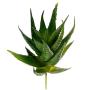 Supla 2 Pcs Textured Faux Succulent Pick, Spiky Green Haworthia Cactus,Artificial mini aloe,unpotted (green)