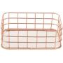 Juvale Metal Wire Baskets - 2-Set Nesting Copper Mesh Storage Box, Organizer for Home Office Bathroom and Bedroom, Rose Gold, Small and Medium Sized Juvale Metal Wire Baskets - 2-Set Nesting Copper Mesh Storage Box, Organizer for Home Office Bathroom and Bedroom, Rose Gold, Small and Medium Sized