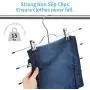 AMKUFO Pant Hangers 4 Tier Skirt Hangers with Adjustable Clips 4 Pcs Metal Trouser Hangers Space Saving for Slack, Trouser, Jeans, Towels Etc AMKUFO Pant Hangers 4 Tier Skirt Hangers with Adjustable Clips 4 Pcs Metal Trouser Hangers Space Saving for Slack, Trouser, Jeans, Towels Etc