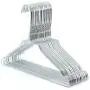 HANGERWORLD 50 Silver 13.6inch Childrens Metal 13 Gauge Pants Bar Coat Clothes Garment Hangers HANGERWORLD 50 Silver 13.6inch Childrens Metal 13 Gauge Pants Bar Coat Clothes Garment Hangers