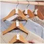 24pcs DIY Clothes Hanger Creative Mini Clothes Hanger Home Easy Hook Closet Organizer Storage Rack Holder Hook Coat Hanger