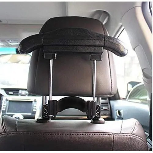 1pcs Seat Hanger Safe Clothes Hanger Suits Hanger Headrest Hanger for Vehicle Car Clothes Hanging Holder Auto Accessories