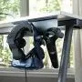 VRGE Universal VR Under Desk Mount Storage Stand - For Oculus Rift, Rift S, Quest, HTC Vive, Vive Pro, Playstation VR, Valve Index and Mixed Reality Headsets VRGE Universal VR Under Desk Mount Storage Stand - For Oculus Rift, Rift S, Quest, HTC Vive, Vive Pro, Playstation VR, Valve Index and Mixed Reality Headsets