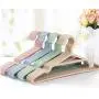 10pcs Random Color Hangers Non Slip Space Saving Clothes Hanger 10pcs Random Color Hangers Non Slip Space Saving Clothes Hanger