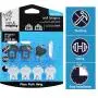 HIGH & MIGHTY 515314 Tool Free Picture Hanging Kit, 8 Pieces, 20-40LB Limit, Silver