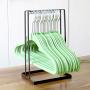 Clothing and Shoe Care,Iron Clothes Hanger Holder Space Saving Hanger Companion Rack Adult Children Hanger Stand Hanger Organizer for Home Laundry