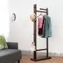 WZP Household Coat Rack Modern Bedroom Simple Fashion Floor Hanger Creative European Interior Bamboo Solid Wood Hanger Home WZP Household Coat Rack Modern Bedroom Simple Fashion Floor Hanger Creative European Interior Bamboo Solid Wood Hanger Home