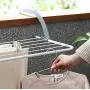SHANGXIAN Balcony Folding Rack Bedroom Clothes Hanger Indoor And Outdoor Retractable Drying Racks 19.68 12.99 6.69“