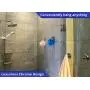 HOME SO Bathroom Hook with Suction Cup Holder - Removable Shower & Kitchen Hooks Hanger for Towel, Bath Robe, Coat, Loofah (2-Pack)