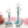 Lady Model Earring Display Rack Mannequin Princess Dress Necklace Jewelry Stand Holder Jewelry Hanger