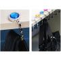 Dotop Purse Hooks Crystal Folding Handbag Hanger Holder Womens Bag Storage 8pcs