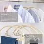 MIZGI Premium Velvet Hangers (Pack of 50) Heavyduty- Non Slip No Shoulder Bump Suit Hangers - Chrome Hooks,Space Saving Clothes Hangers,Rounded Hangers for Coat,Sweater,Jackets,Pants,Shirts (Ivory) MIZGI Premium Velvet Hangers (Pack of 50) Heavyduty- Non Slip No Shoulder Bump Suit Hangers - Chrome Hooks,Space Saving Clothes Hangers,Rounded Hangers for Coat,Sweater,Jackets,Pants,Shirts (Ivory)