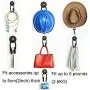 YYST Magnetic Hanger Magnetic Hook for Cowboy Hat, Hard hat, Cords,Tools,Bags,Towels, etc 2.5& Diameter Magnet - No Scratches to The Surface - W Style (1) YYST Magnetic Hanger Magnetic Hook for Cowboy Hat, Hard hat, Cords,Tools,Bags,Towels, etc 2.5& Diameter Magnet - No Scratches to The Surface - W Style (1)