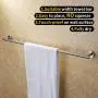 KES 36-Inch Towel Bar Bathroom Shower Organization Bath Single Towel Hanger Holder SUS 304 Stainless Steel Finish Without Drilling Glue Screw Free Wall Mount Brushed Finish, A2000S90DG-2