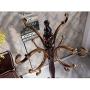 NYDZDM Coat rack Stand, Multi-Function Floor Home Bedroom Hanger Clothes Rack Living Room Creative Clothes Rack (Color : A)