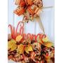 Fall Welcome Door Hanger Rail