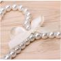5pcs Plastic Pearl Beaded Bow Clothes Dress Coat Hangers, Wedding Kid Children Pet Dog Cat Save-Space Stage Ganizer 5pcs Plastic Pearl Beaded Bow Clothes Dress Coat Hangers, Wedding Kid Children Pet Dog Cat Save-Space Stage Ganizer