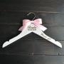 YZFGY Custom Flower Girl Hangers, Personalized Kids Hanger, Childrens Custom Hangers with Ribbon, Custom Kids Bridal Wedding Hangers Clothes Hanger (Size : Kids Hanger 30cm)