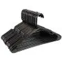 Black Notched Hangers - Clothes, Pants, Skirts, Sweaters - Set of 32 Black Notched Hangers - Clothes, Pants, Skirts, Sweaters - Set of 32