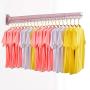 HJYPYJ Magic Airer,270?? Aluminum Alloy Rotate Multifunction Folding Hangers,Space-Saving Organizer Hangers,Adjustable Invisible Wall Mount Drying Rack,Bearing 100Kg Durable/Rose Gold / 127cm